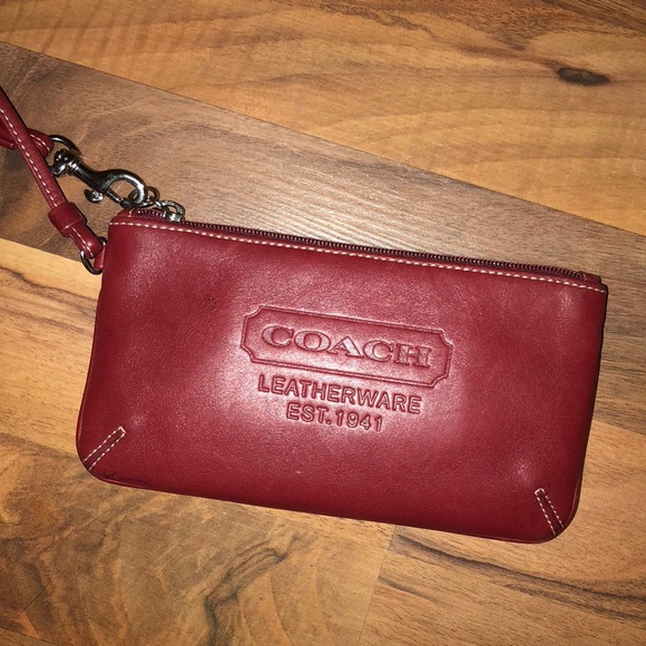 coach hand wallet